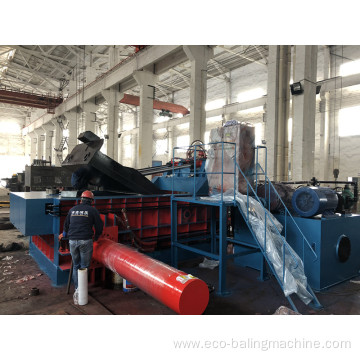 Scrap Leftover Metal Aluminum Profile Baling Machine